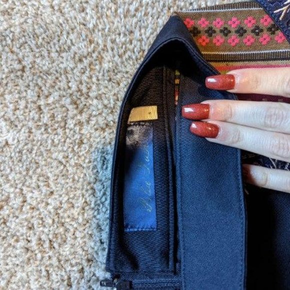 Blue Rain Skirt - cute design! - Picture 2 of 2